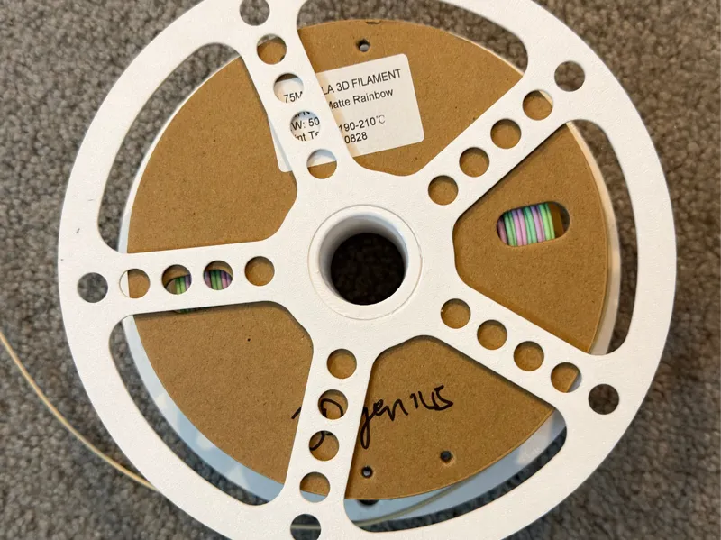 AMS Cardboard Spool Adapter (3dgenius 500g, etc)