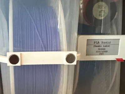 Magnetic label clips for Utopia/Kichly Cereal Box