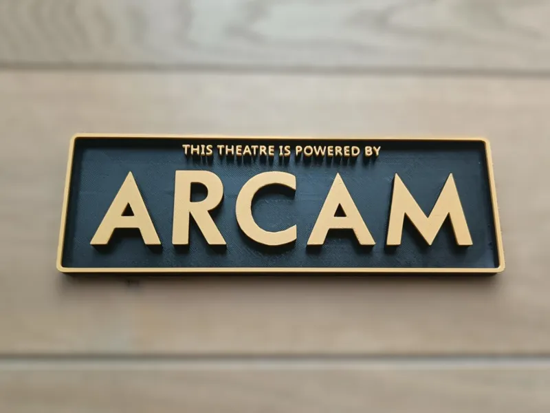 Plaque logo Arcam