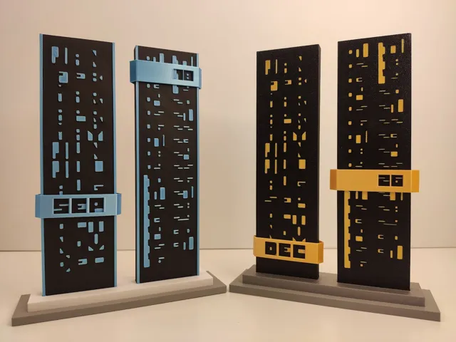Monolith Cryptic Calendar