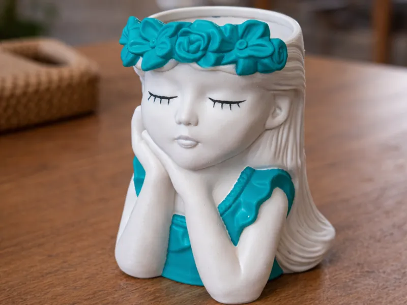 Girl Planter – Vaso Decorativo 
