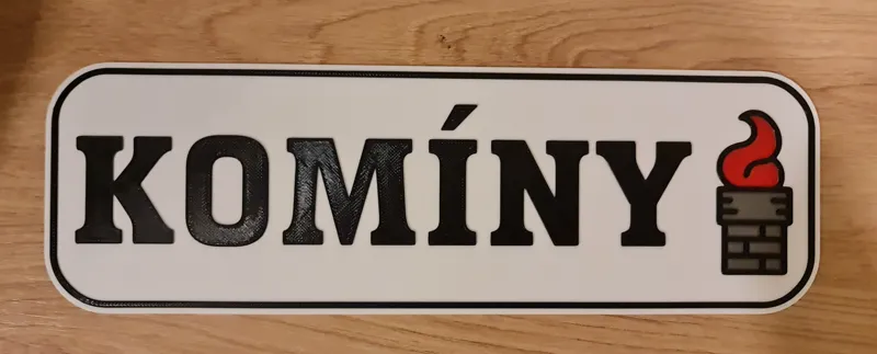 Cedulka komíny