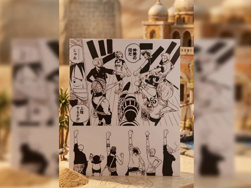 One Piece Alabasta — HueForge Filament Painting