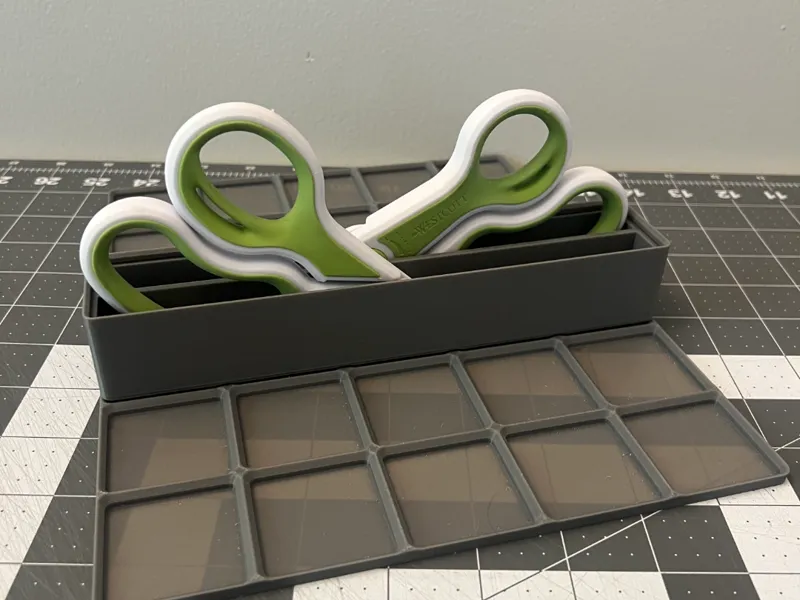Westcott Carbo Titanium Gridfinity - 2 Scissors 
