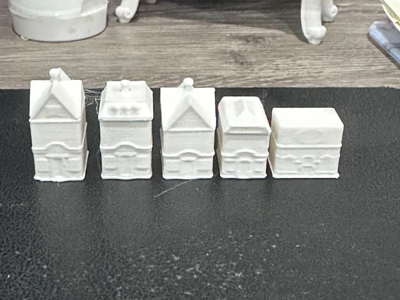 dollhouse miniature Lenox Spice Village Canisters