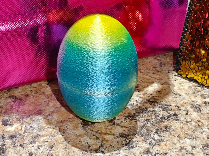 Fuzzy Easter Egg
