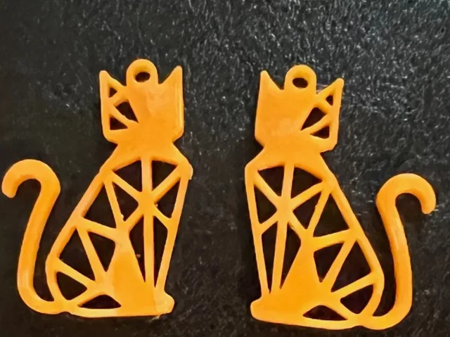 "Cat 2" Earrings - Modified