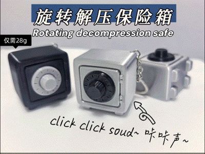 Rotating Fidget Safe Keychain (only 28g)