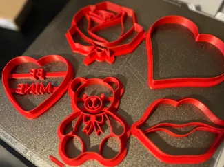 Valentine's Day Cookie Cutters