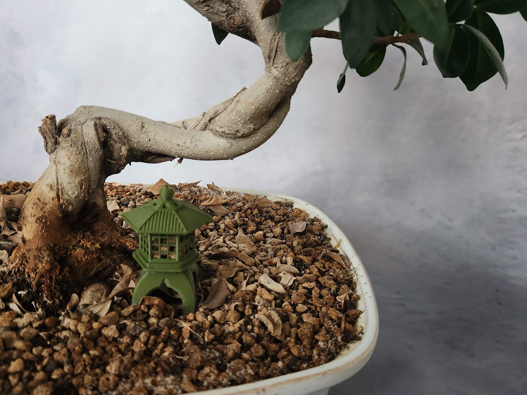 ひょうたんオブジェ Bonsai fertilizer basket - pagoda - Free 3D Print Model - MakerWorld