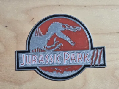 Jurassic park 3 drink coaster