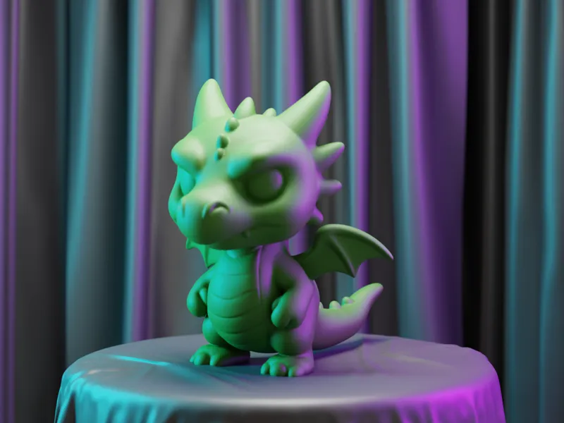 Dragon Kawaii Chibi Figurine