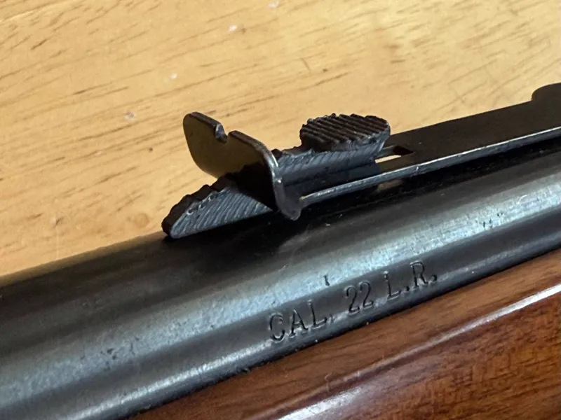 Henry Lever Action Rifle Rear Site Elevator