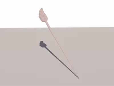 Single Wing Hairpin