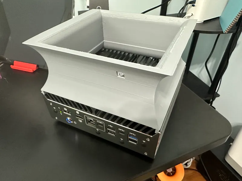 Fan mount for the Protectli New Vault Pro VP6600