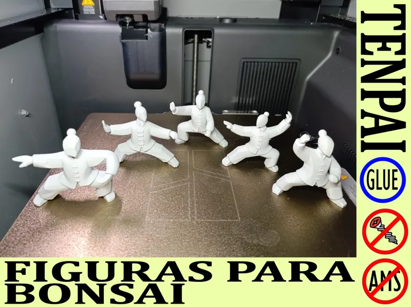 TENPAI - SERIE 1 (FIGURAS PARA BONSAI-JARDIN ZEN)