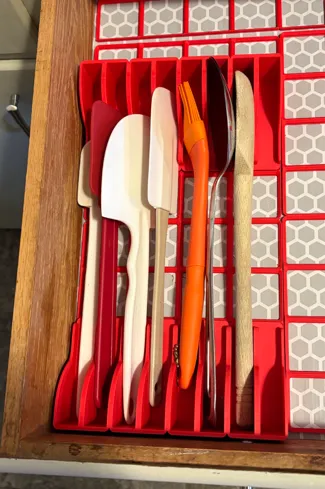 Gridfinity Utensil Divider (1x2 base)