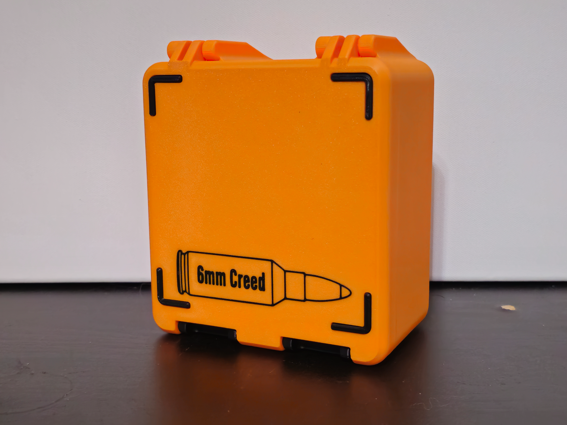 6mm Creedmoor Ammo Box - 81 Round - Stackable