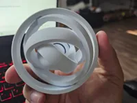 Gyroscope fidget 7 anneaux — photo 1