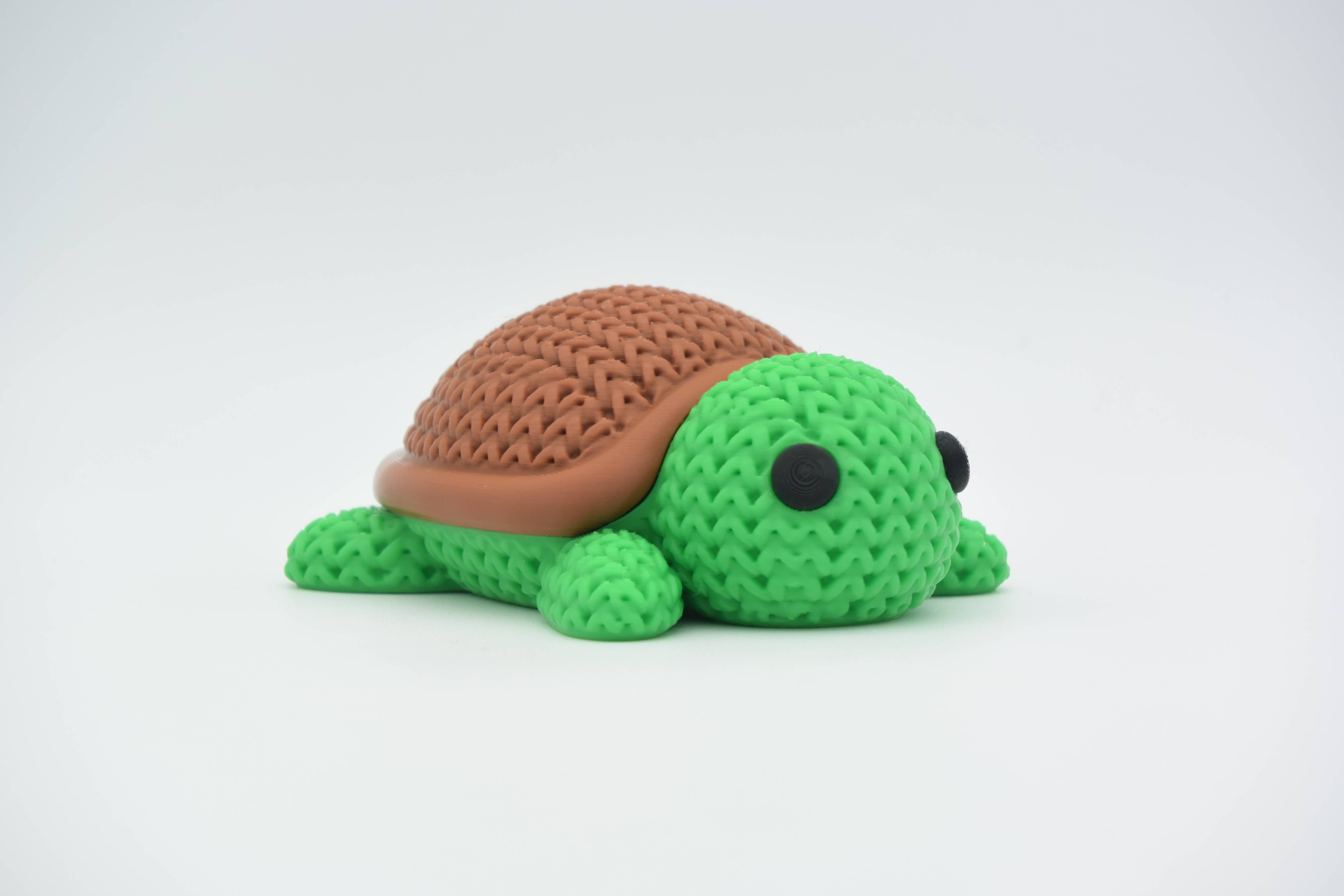Miniatura 1 do modelo 3D Knitted Turtle