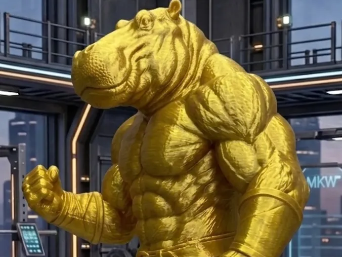 Strong Hippopotamus - Hippo 