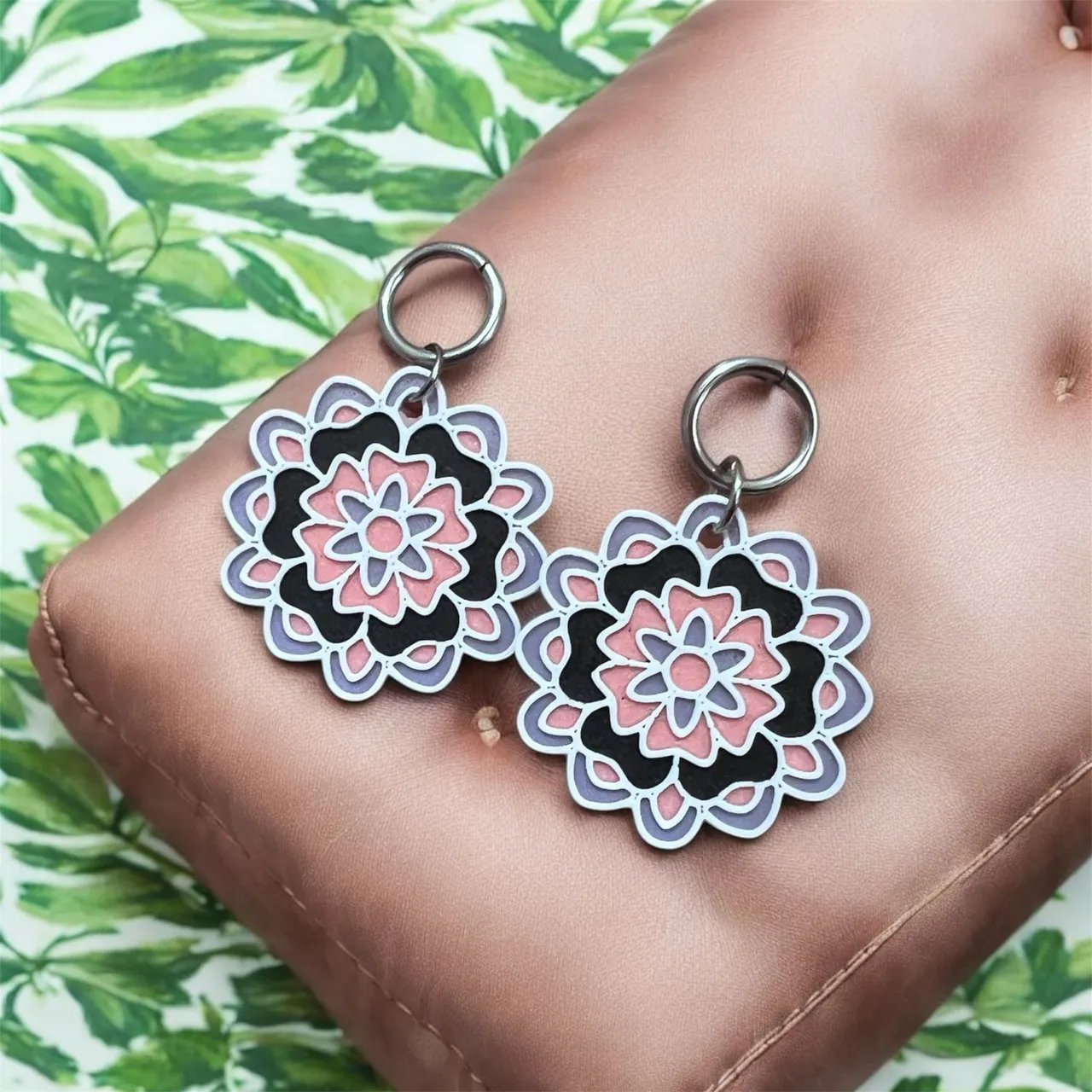 Pendientes mandala view 2