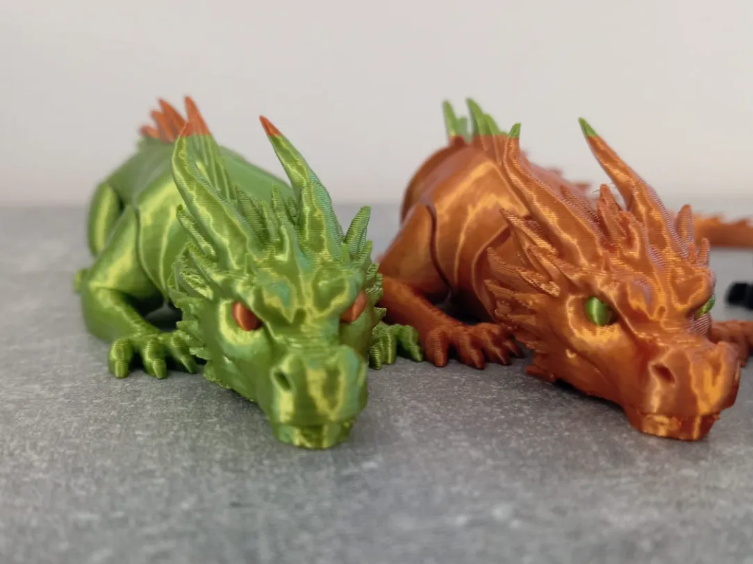 Dragon flexible à pointes articulé