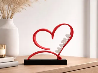 Modernes Herz „MAMA“ – Muttertag