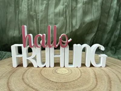 Lettering Hello Spring