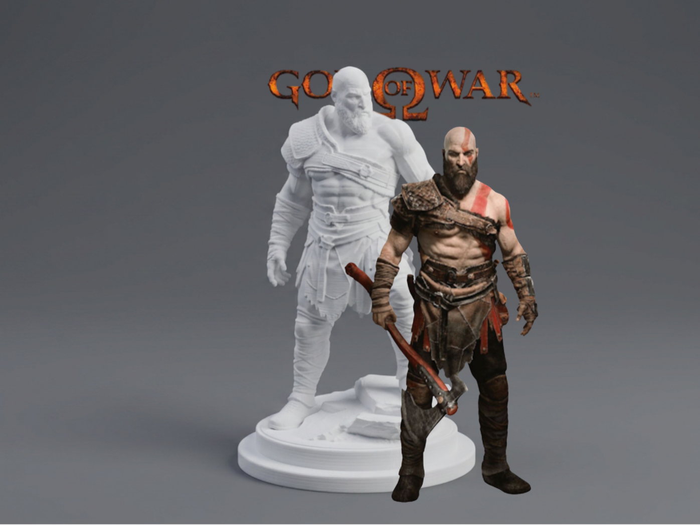 Kratos – God of War 3D Model