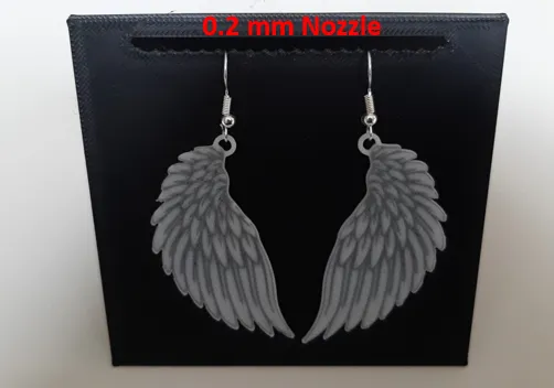 Angel Wing Earrings view 3