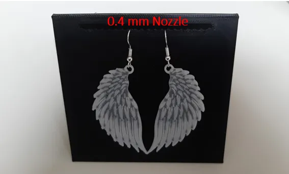 Angel Wing Earrings view 2