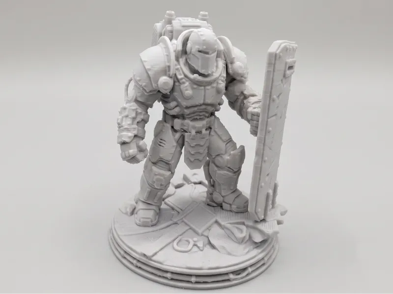 Heavy Exo-Armor Juggernaut - 50mm Base