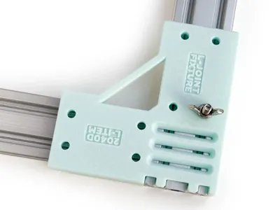 【2040】L-Shaped Connecting Vertical Auxiliary Jig (Mirrored/Left)