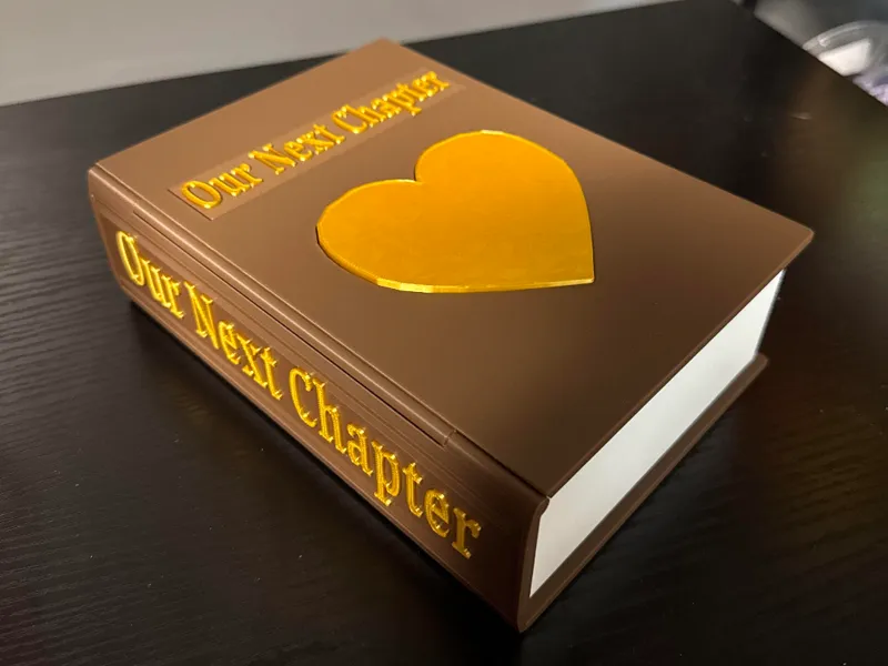 Secret Book Safe - "Our Next Chapter"