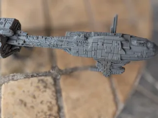 Star Wars Nebulon-B frigate ship 