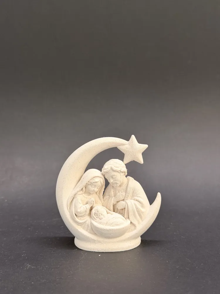 Nativity Moon - Free 3D Print Model - MakerWorld