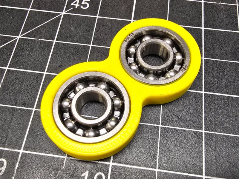 2 - 608 Bearing Fidget Spinner Fits Small Hands 