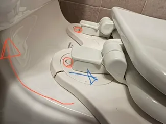 Luxe Bidet Neo 320 Screw Spacer