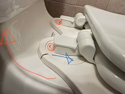 Luxe Bidet Neo 320 Screw Spacer
