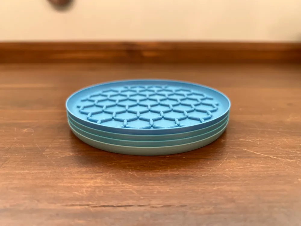 Stackable Coasters Stackable Coaster with Condensate Collector by Putzlappen - MakerWorld