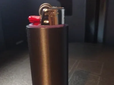 Bic lighter sleeve