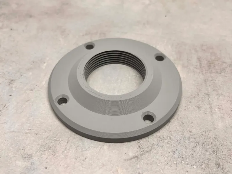 1,5" DN40 Pipeflange wallmount