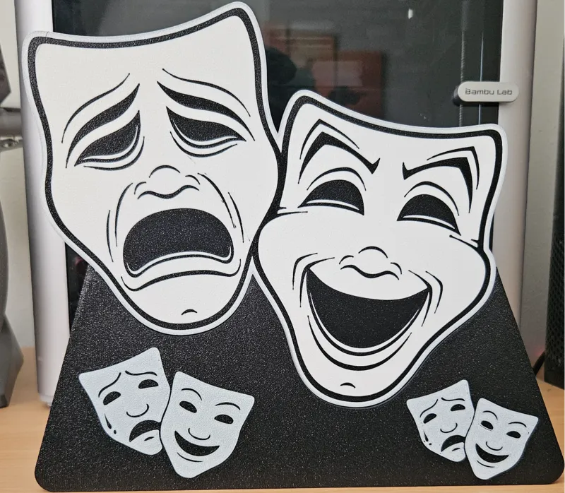 Theater Faces Lightbox
