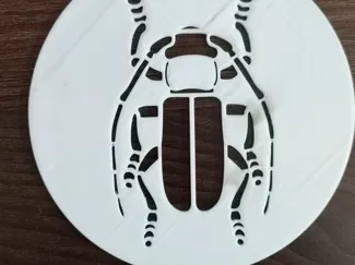 Schablone käfer 