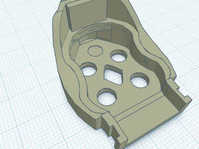 apex motor mount with clamp