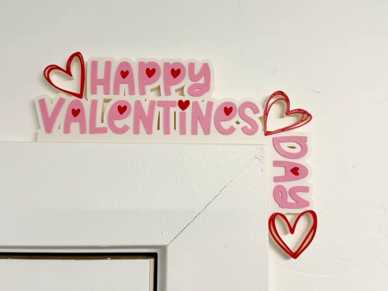 Valentines Day Door Corner