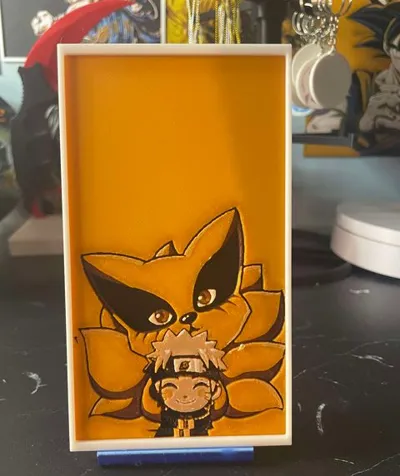 Kurama Vs Naruto