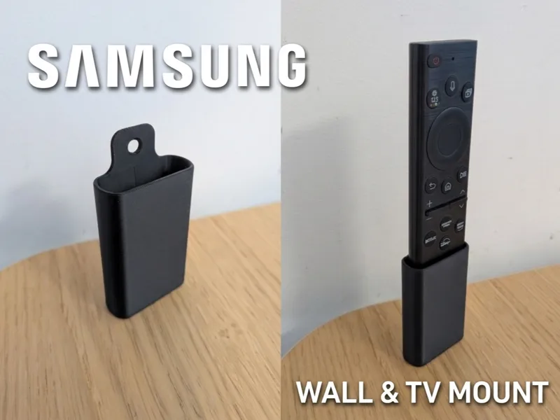Samsung Remote Holder - Wall & TV Mount