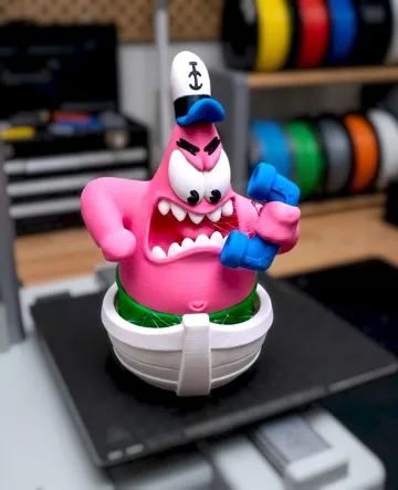 Modelo para impresión 3D: Patrick Star (No, this is Patrick!) — vista de referencia 5